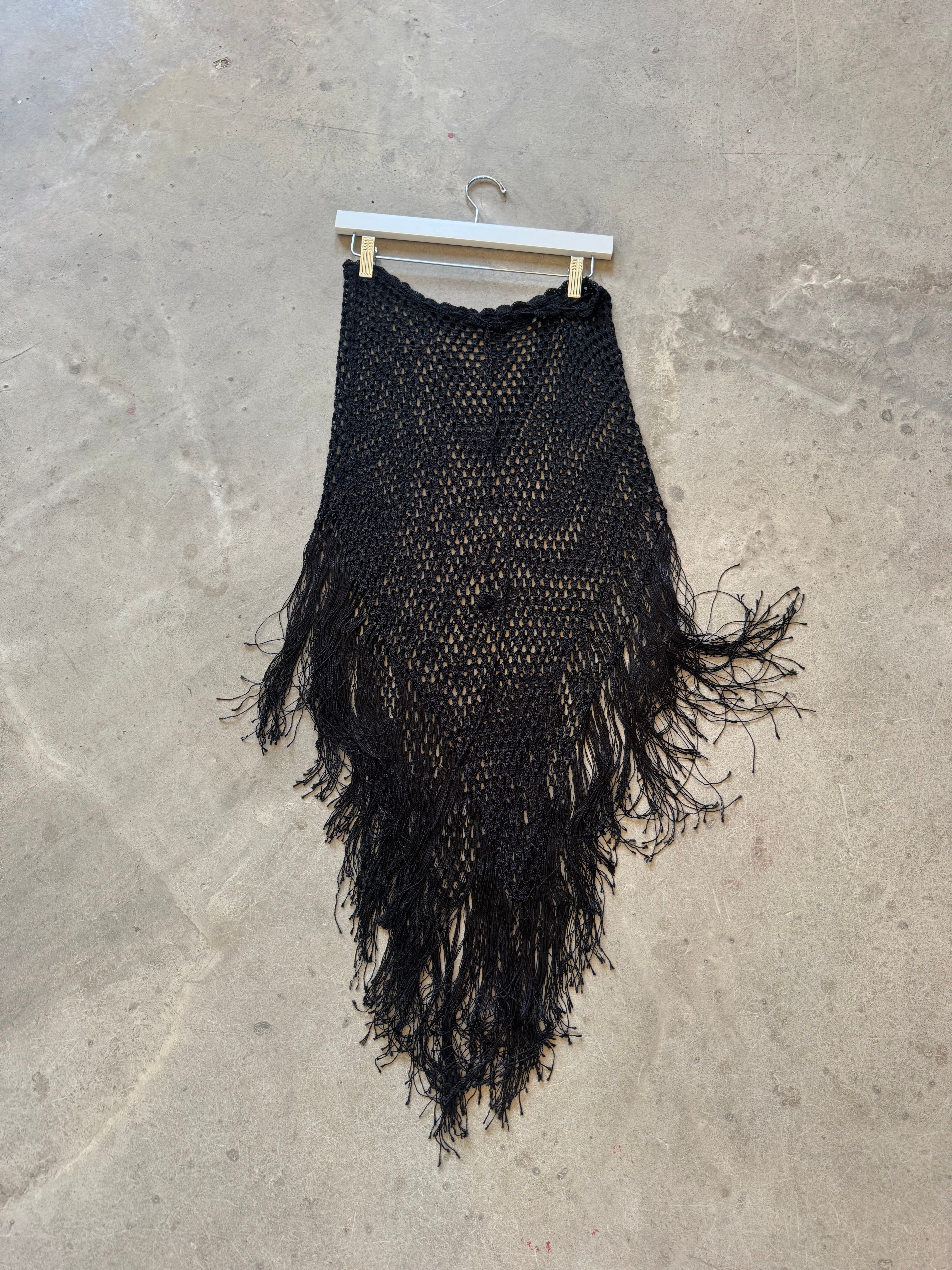 Fringe Net Skirt
