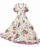 1930’s Chiffon Floral Dress