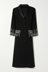 Coat with embellishment