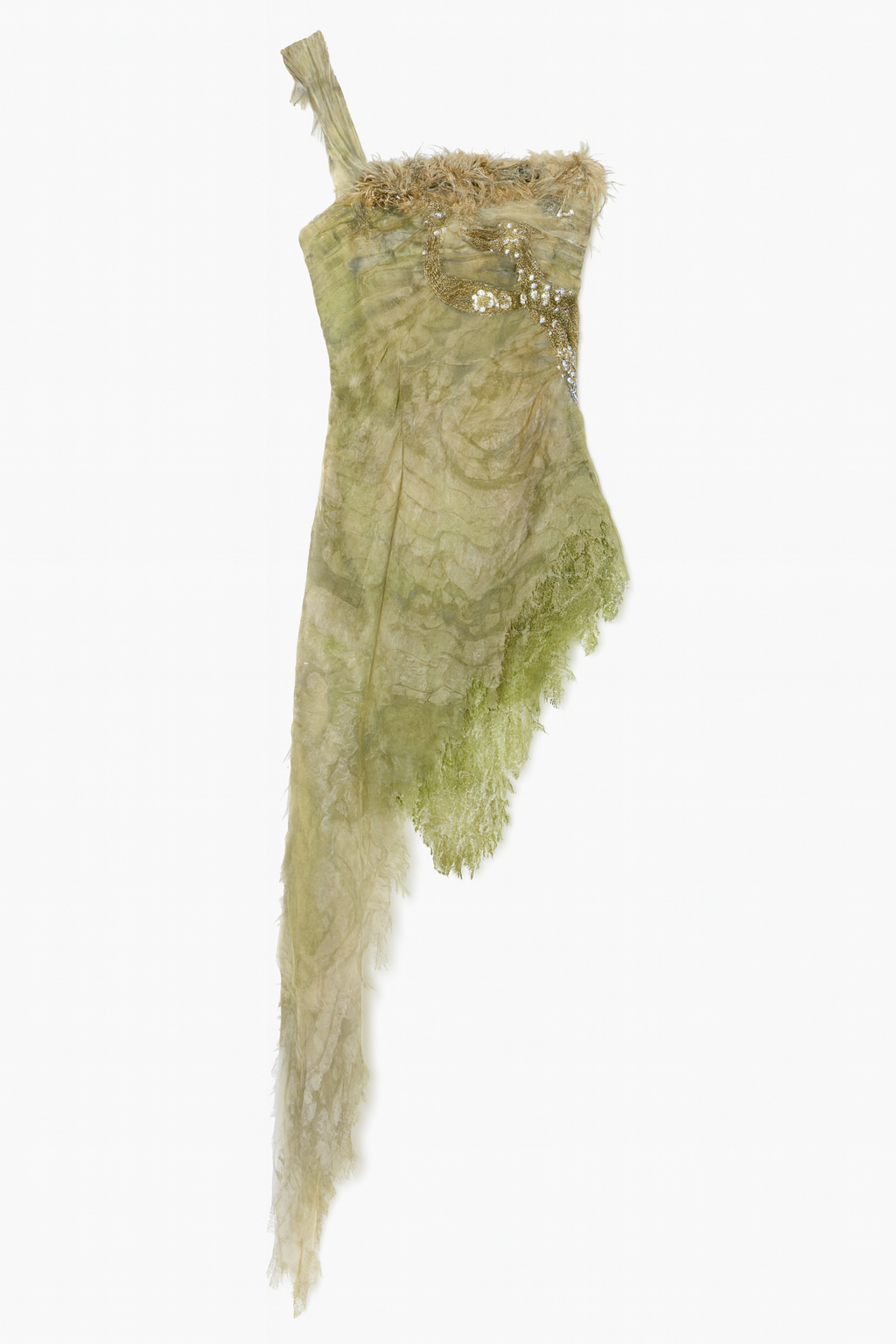 Vintage one shoulder dress