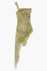 Vintage one shoulder dress
