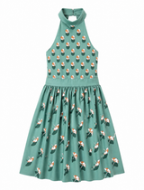 Resort 2015 Beach Ball Halter Dress&Belt