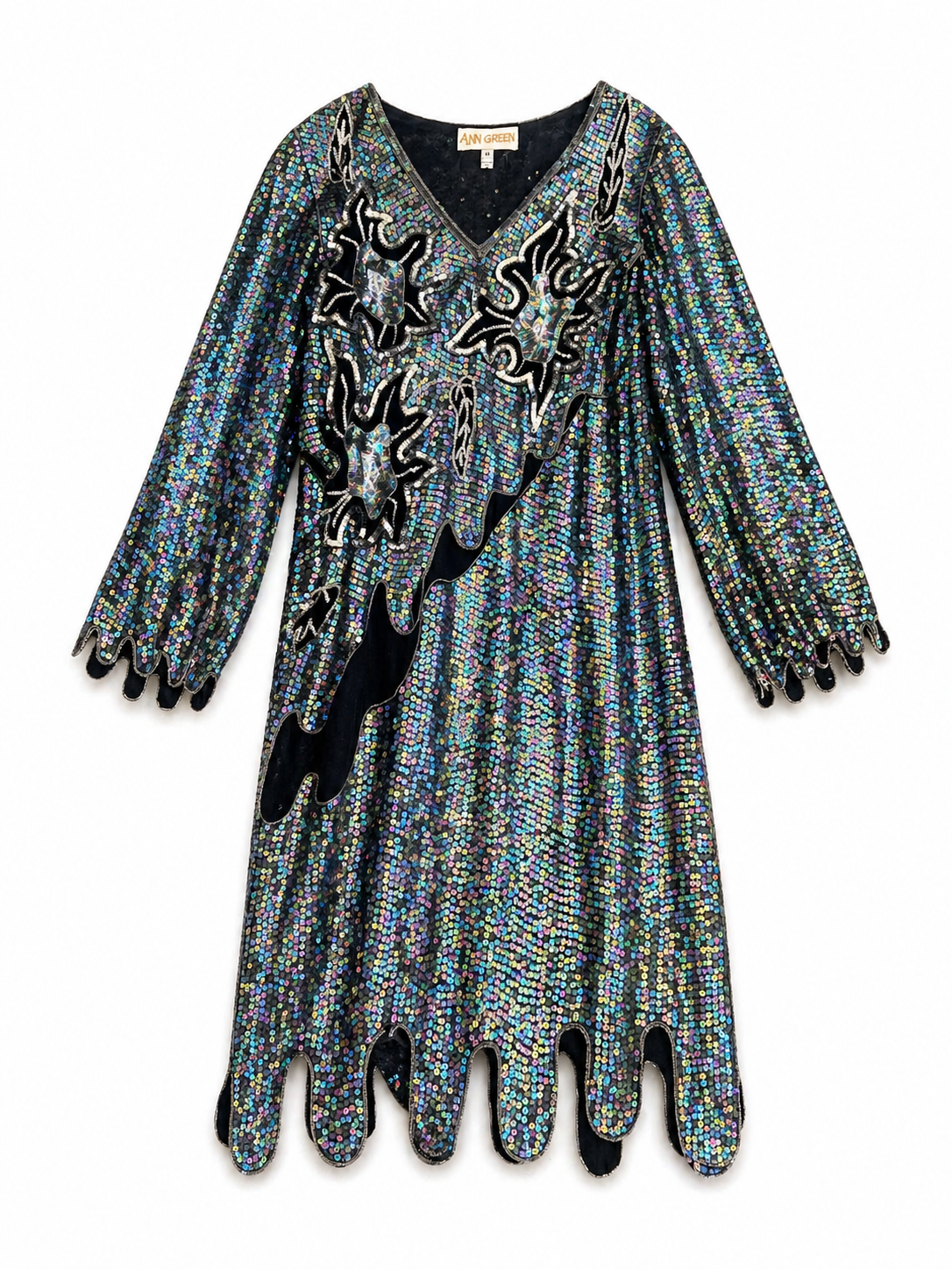 Sequins Vintage Dress