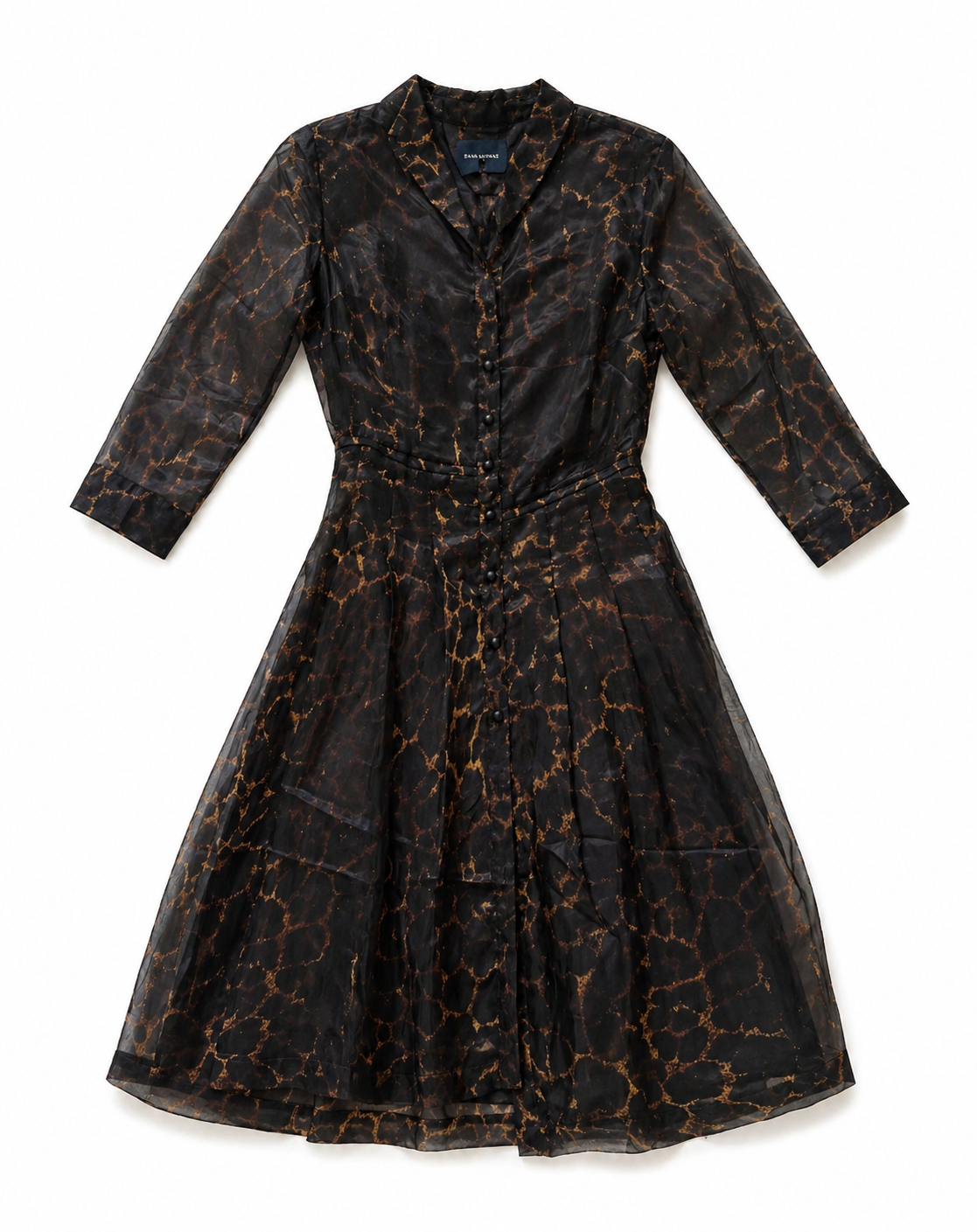 Leopard Button Down Dress
