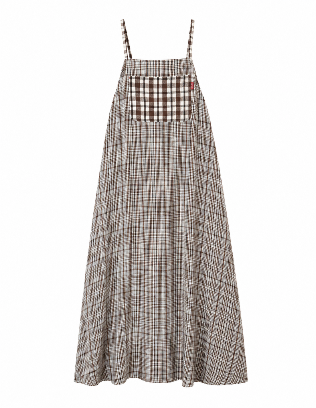 Linen Backless Dress with Pockets