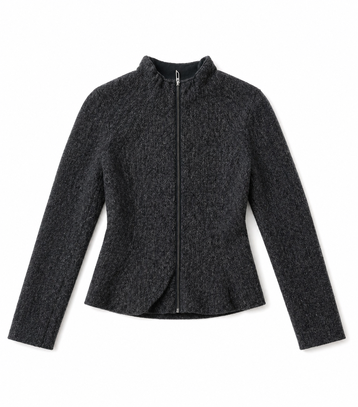 Metallic Zip Jacket