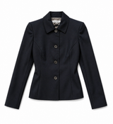 Backless Black Jacket