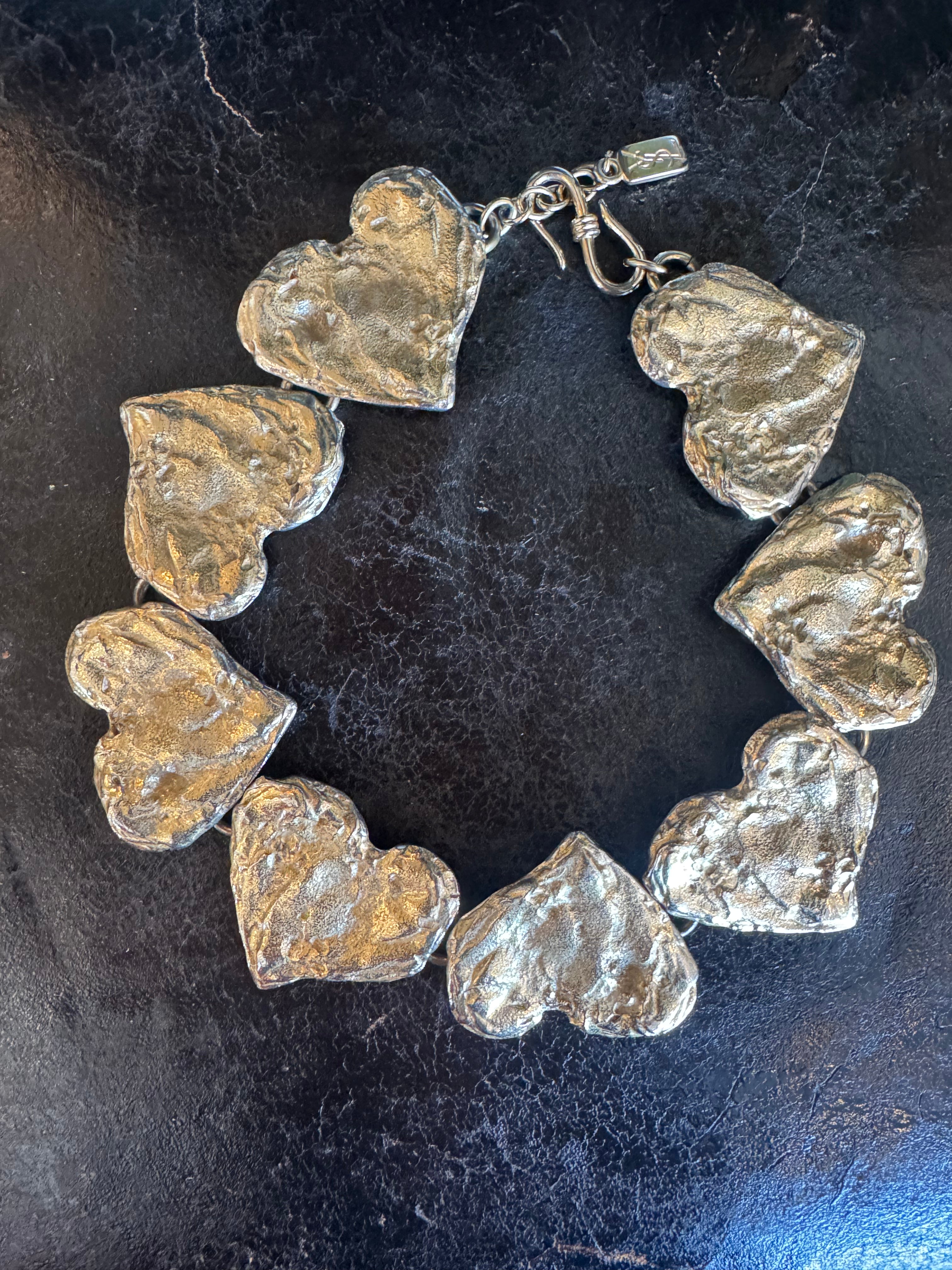 Vintage Heart Choker