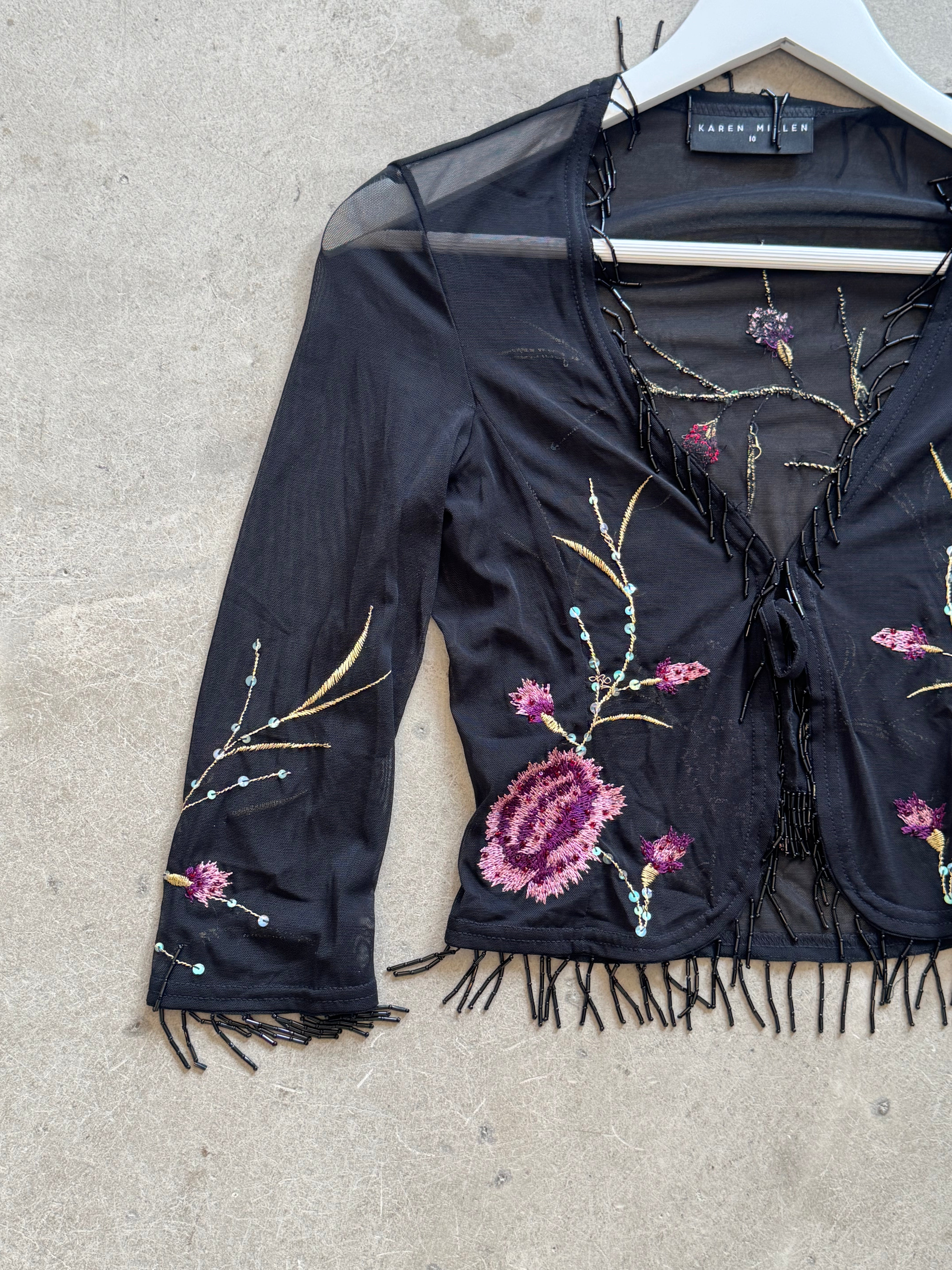 Beaded Vintage Top