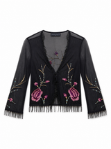 Beaded Vintage Top