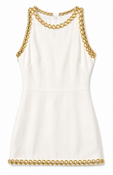 1980s Paco Rabanne White Dress