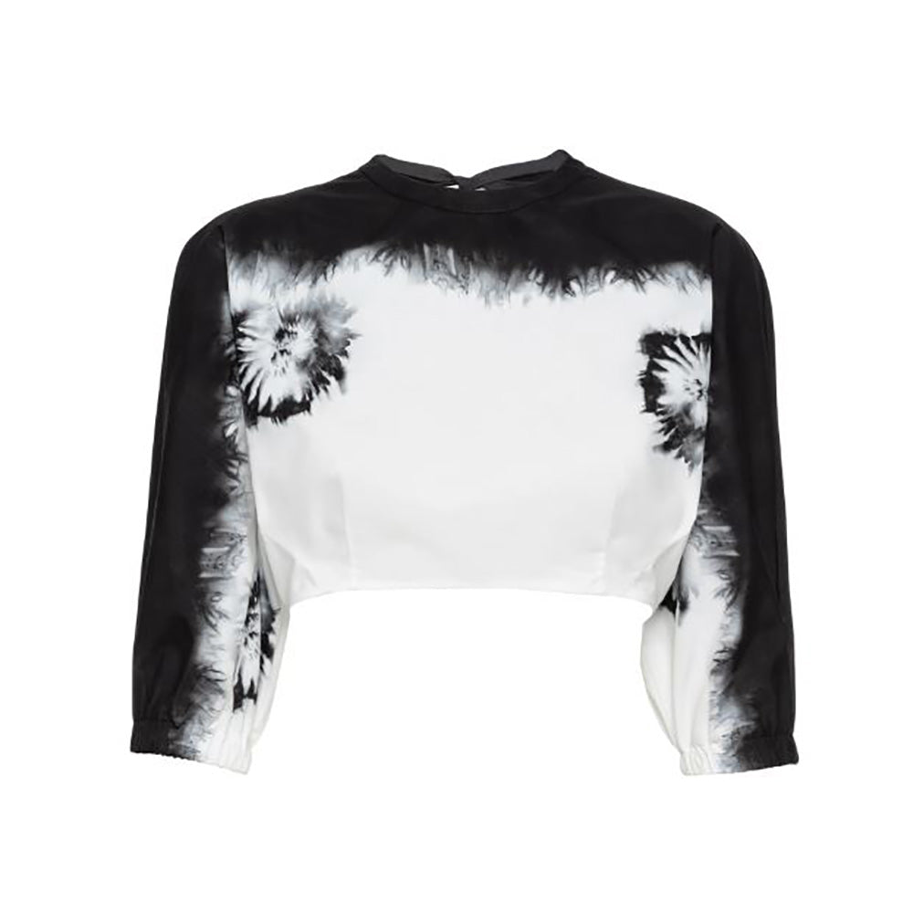Poplin Tie Dye Top