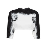 Poplin Tie Dye Top