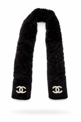 Fur Logo Scarf