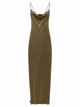 Bronze Long Dress