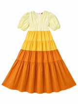 Yellow Rainbow Dress