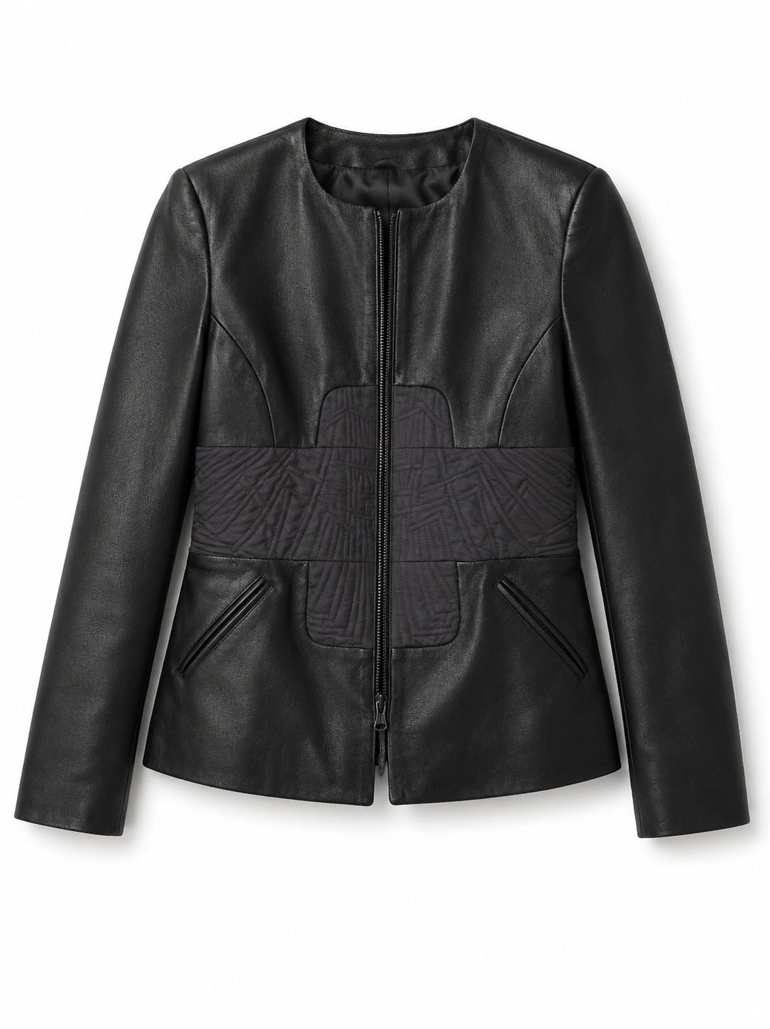 Vintage Black Pony Hair Jacket