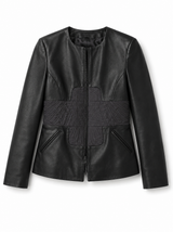 Vintage Black Pony Hair Jacket
