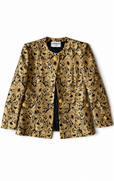 Vintage Gold Brocade Jacket