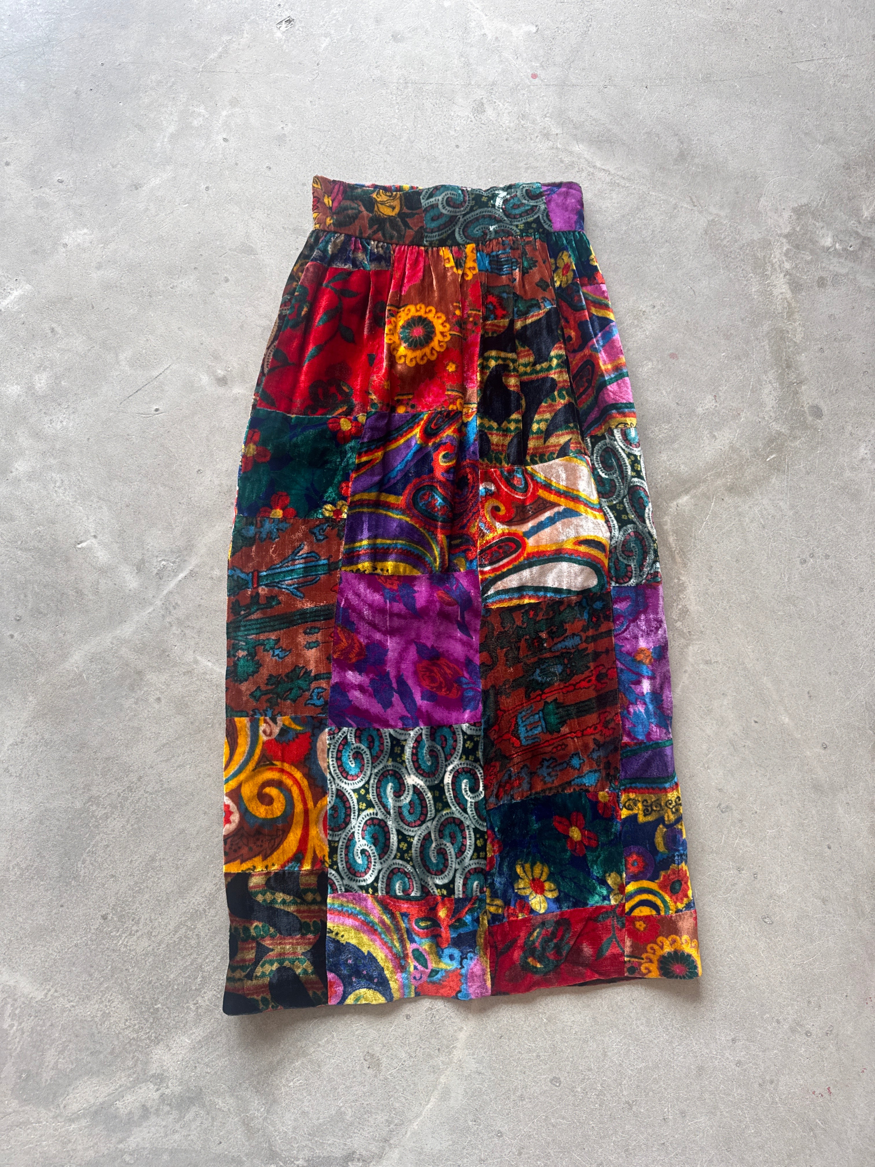 Velvet Vintage Skirt
