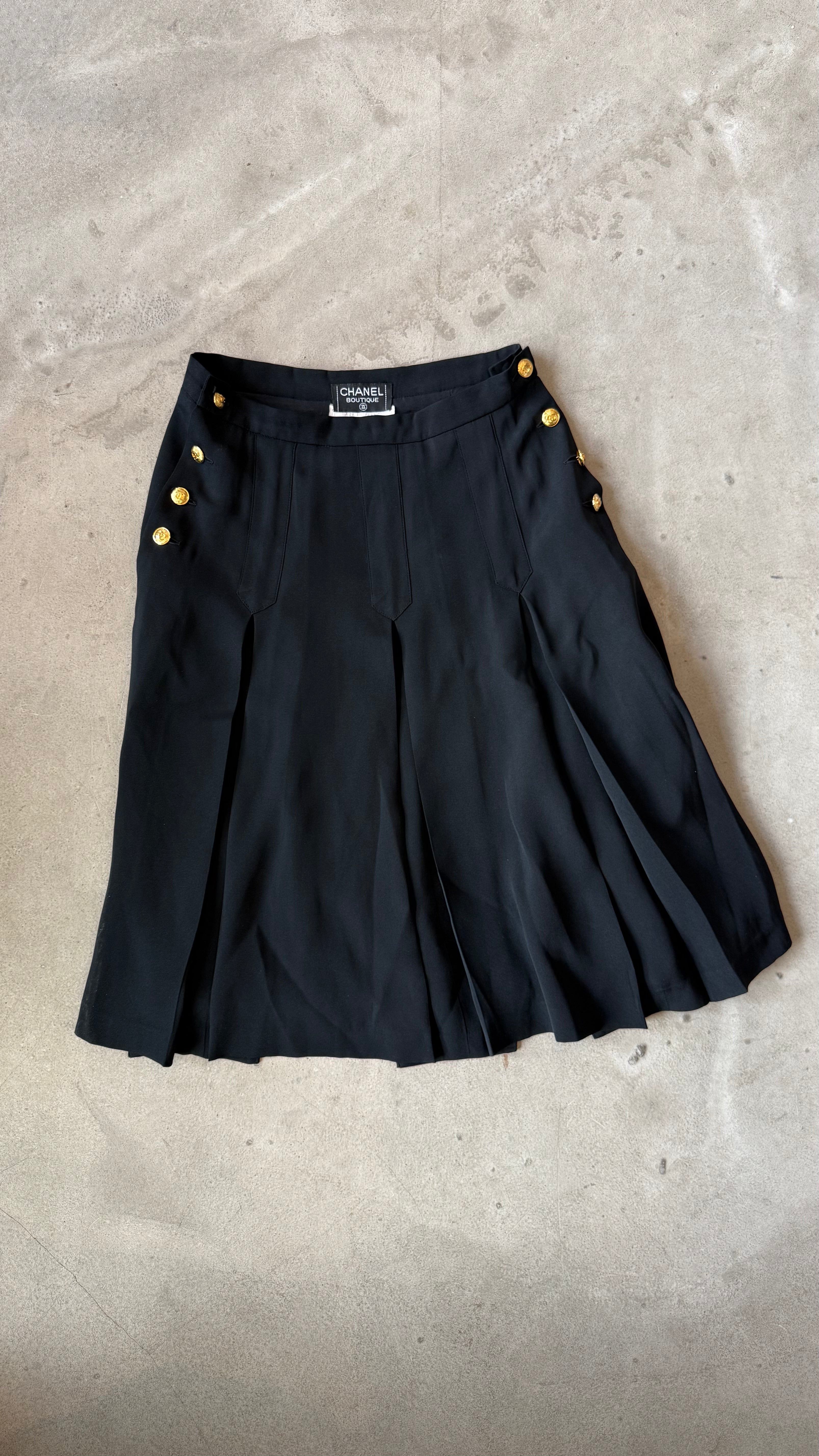 Vintage Pleated Skirt