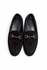 Monogram Velvet Horse-bit loafer