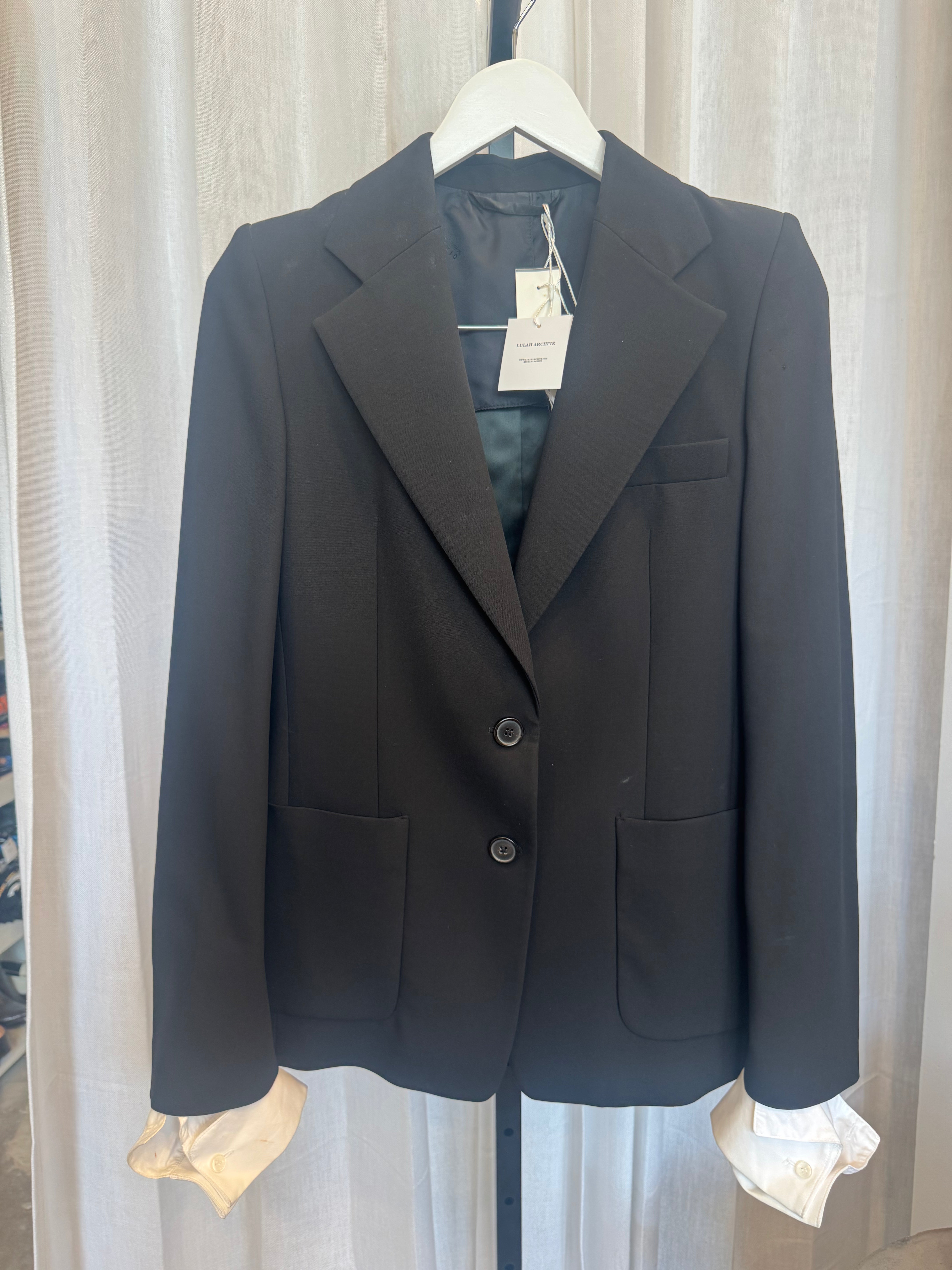 Black Blazer with Cuffs