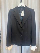 Black Blazer with Cuffs