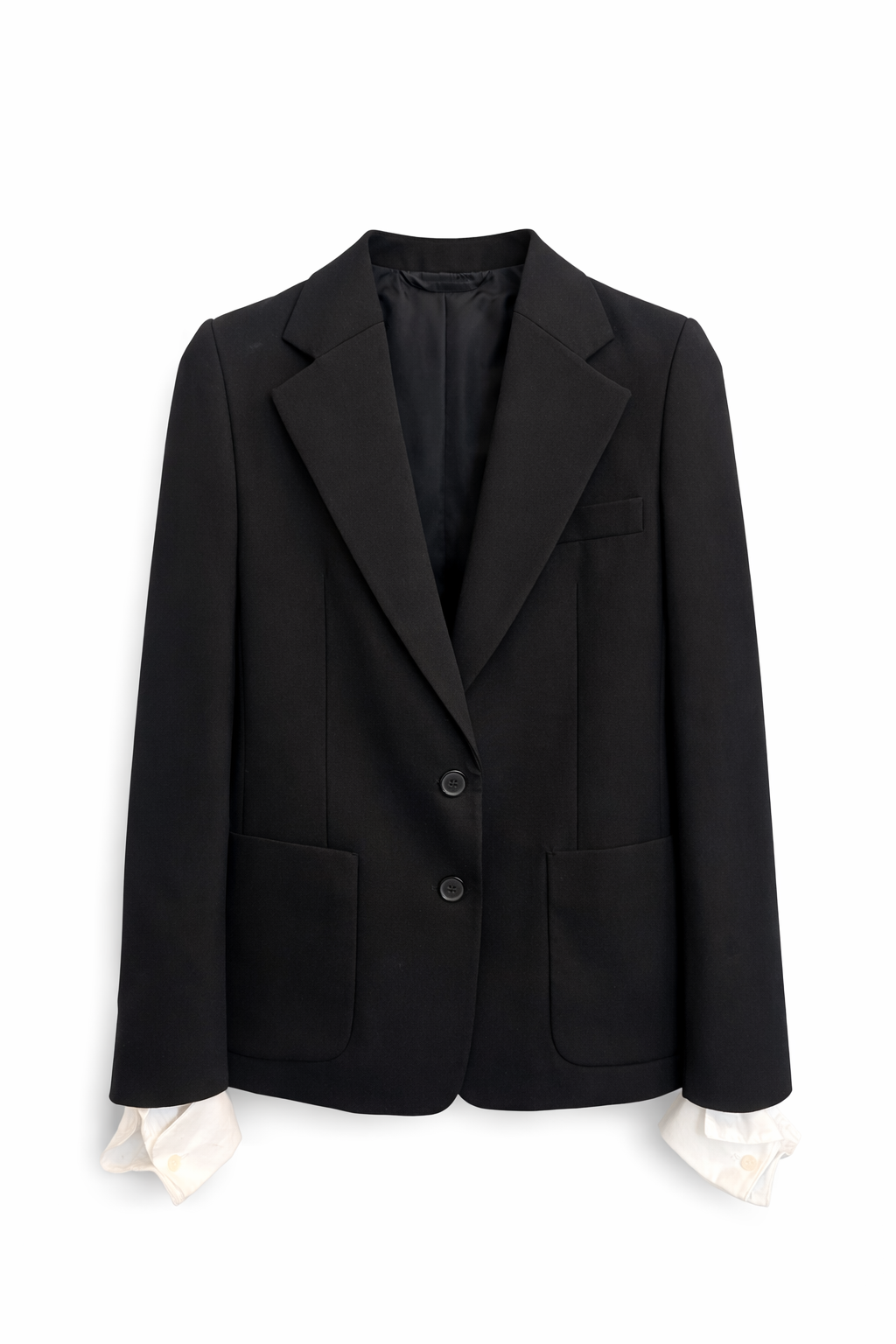 Black Blazer with Cuffs