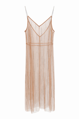 Nude and Crystal Dress