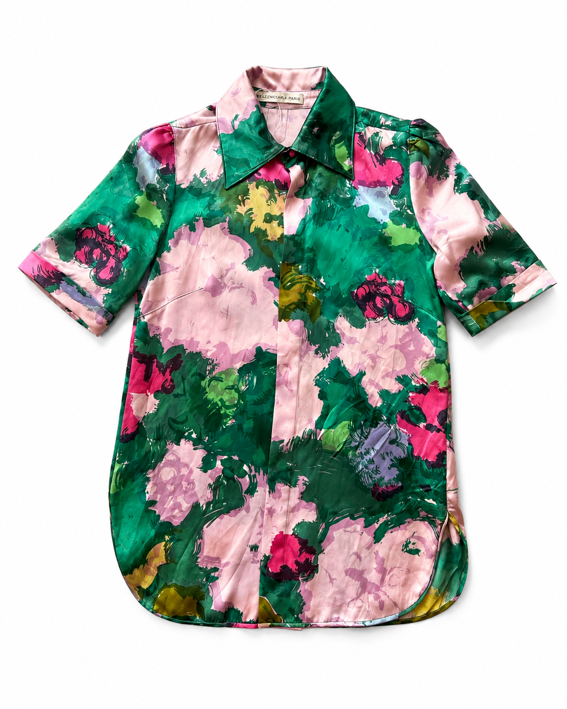 Silk Floral Blouse