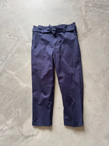 Navy Trouser with bow