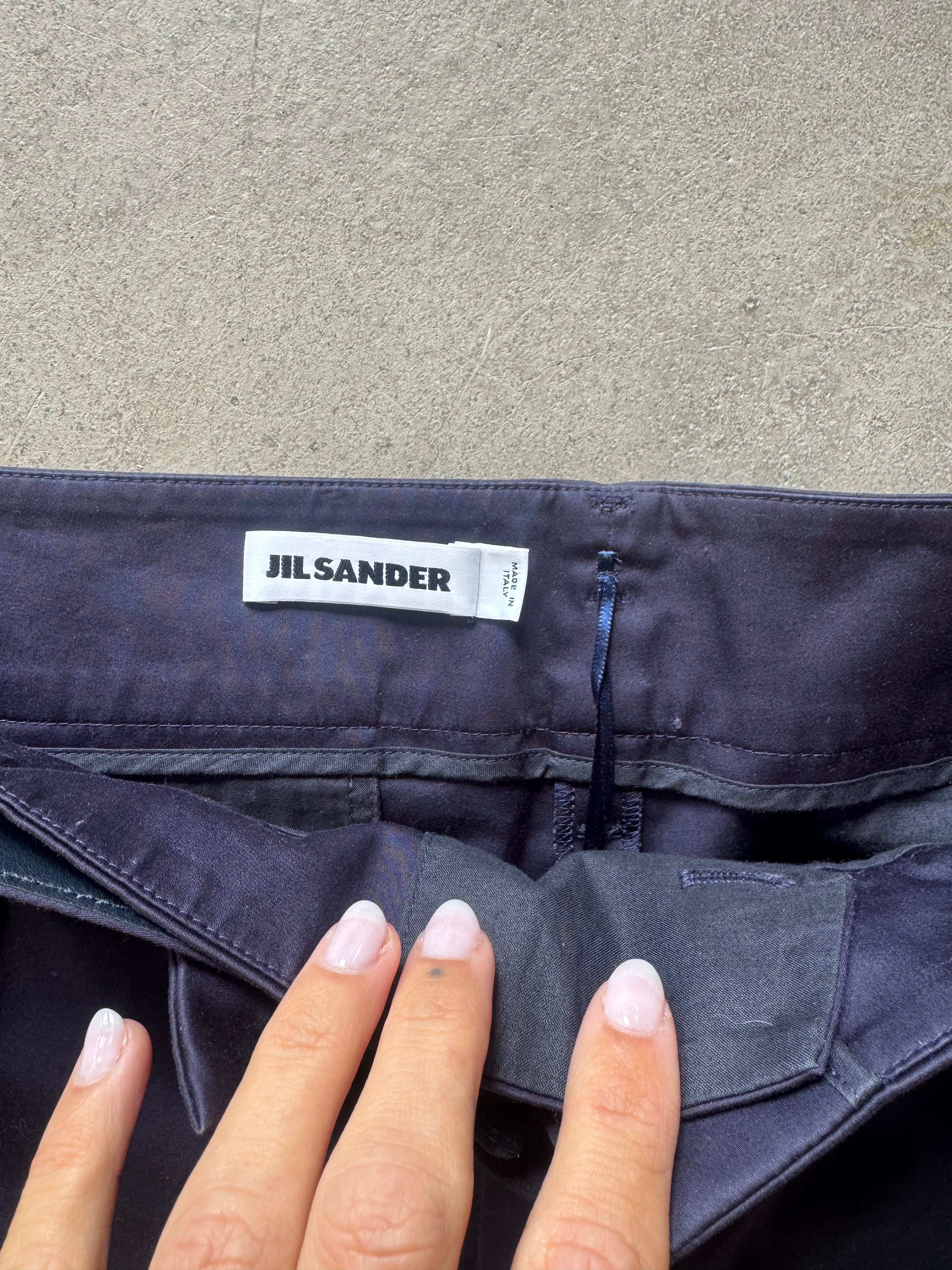 Navy Trouser with bow