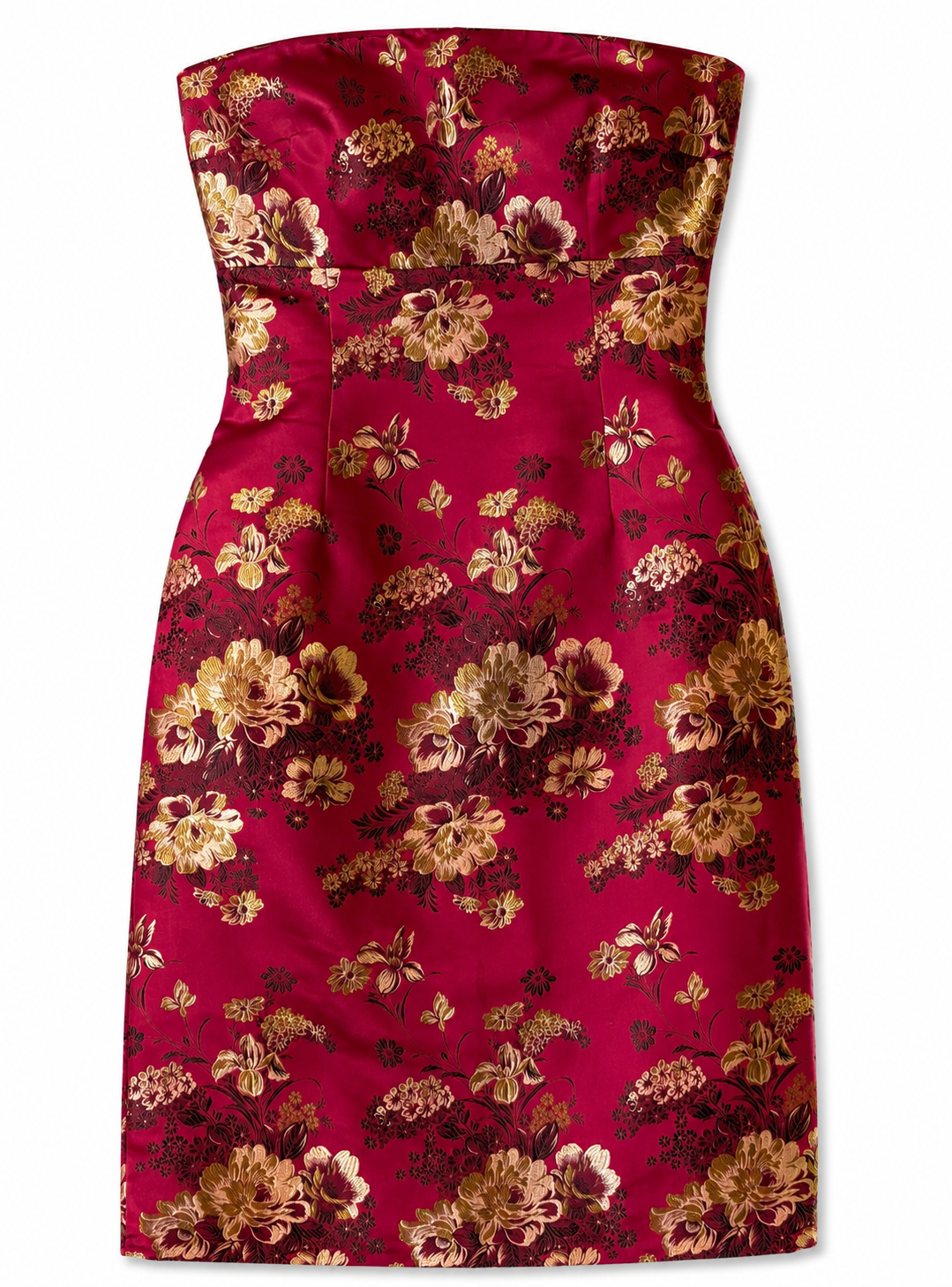 Vintage Chinese Red Dress