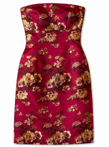 Vintage Chinese Red Dress