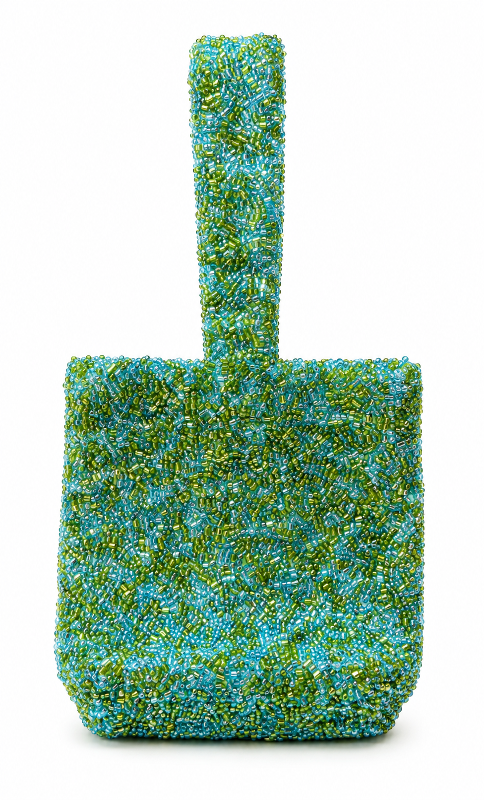 Beaded Green Small Bag