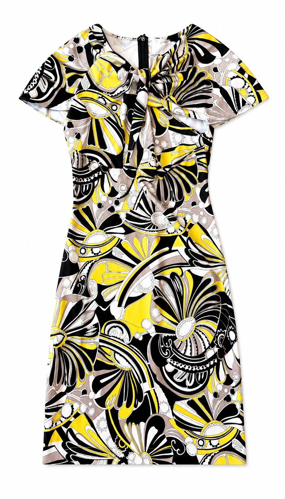Coperni Abstract Print Mini Dress