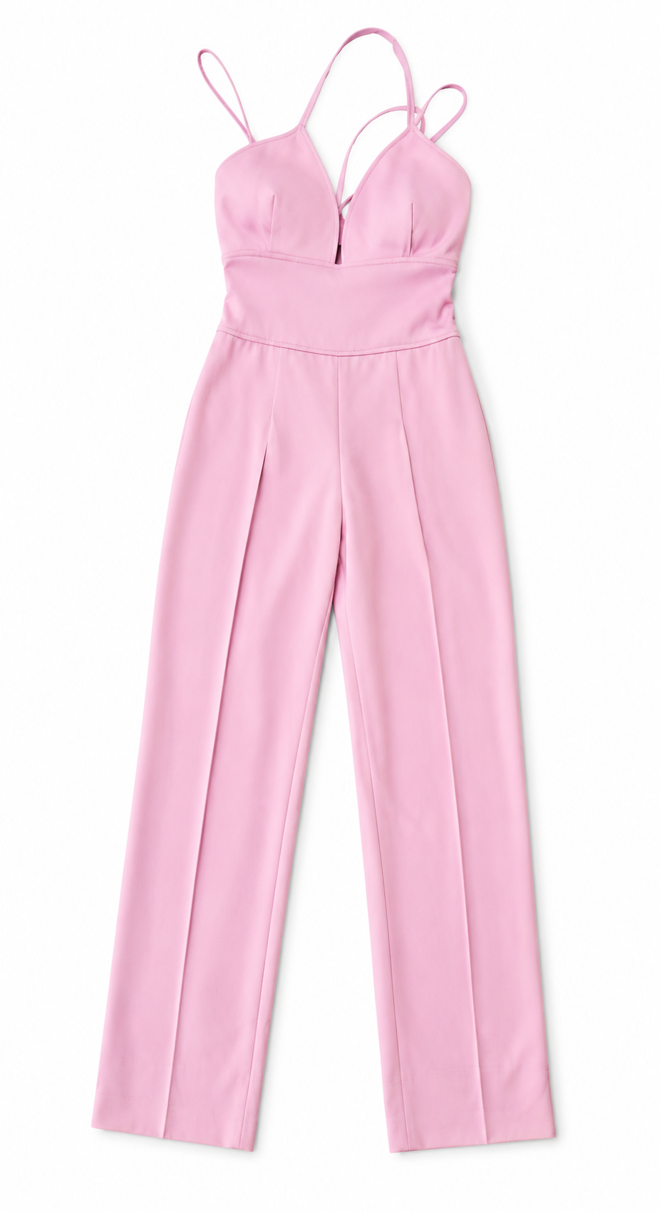 Oscar De La Renta Pink Jumpsuit