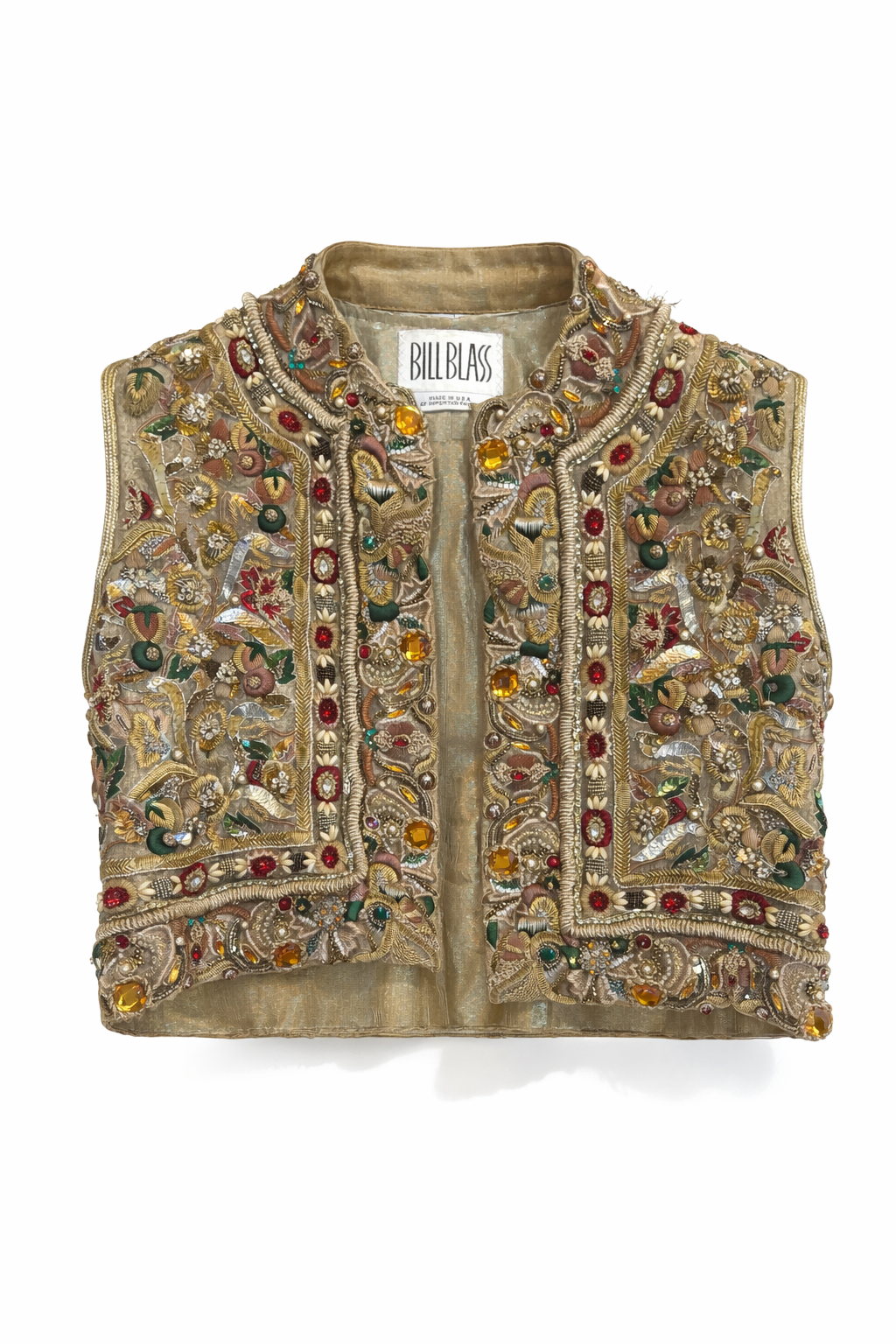 Hand Embroidered Vest