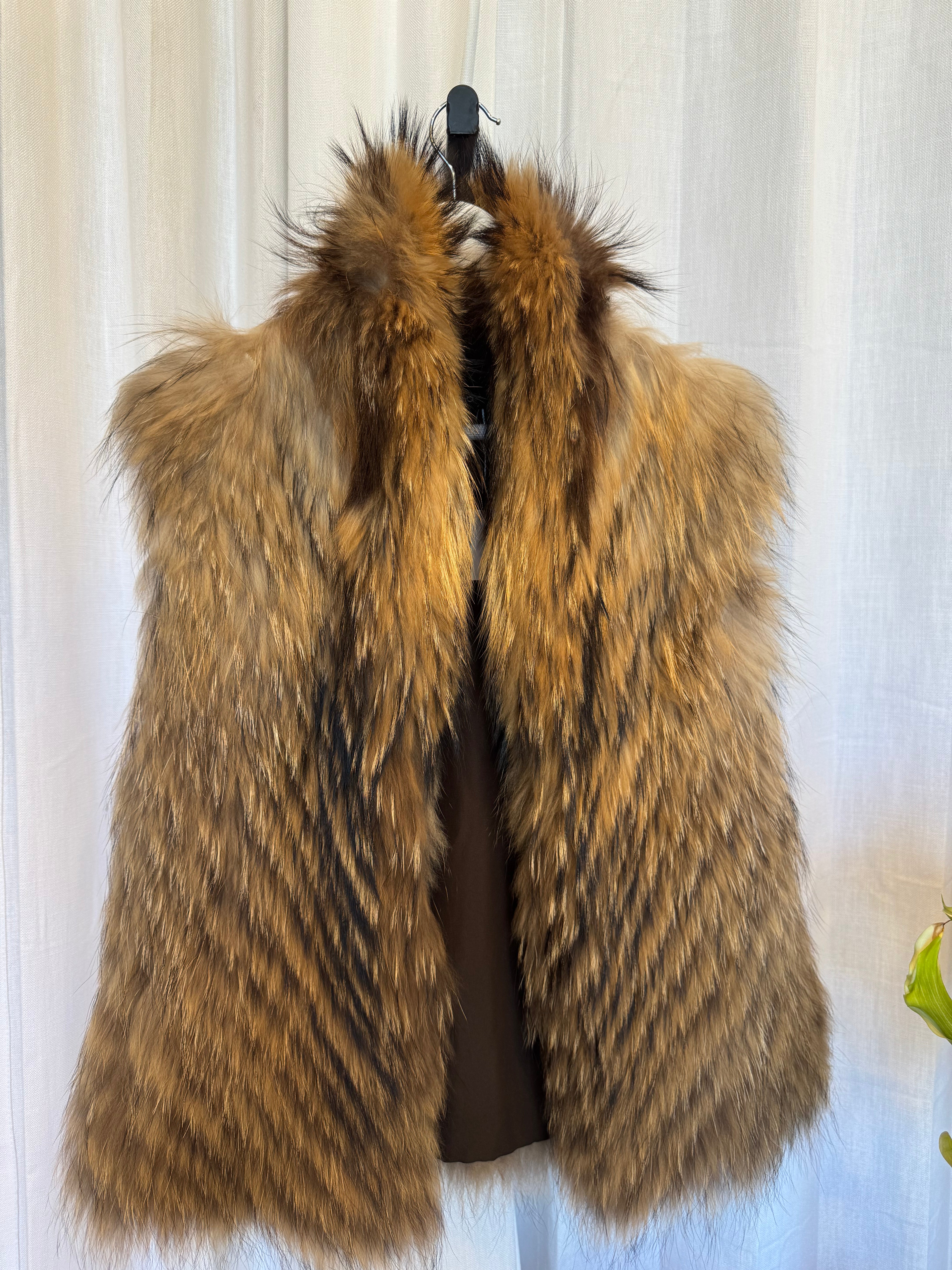 Fox Fur vest with