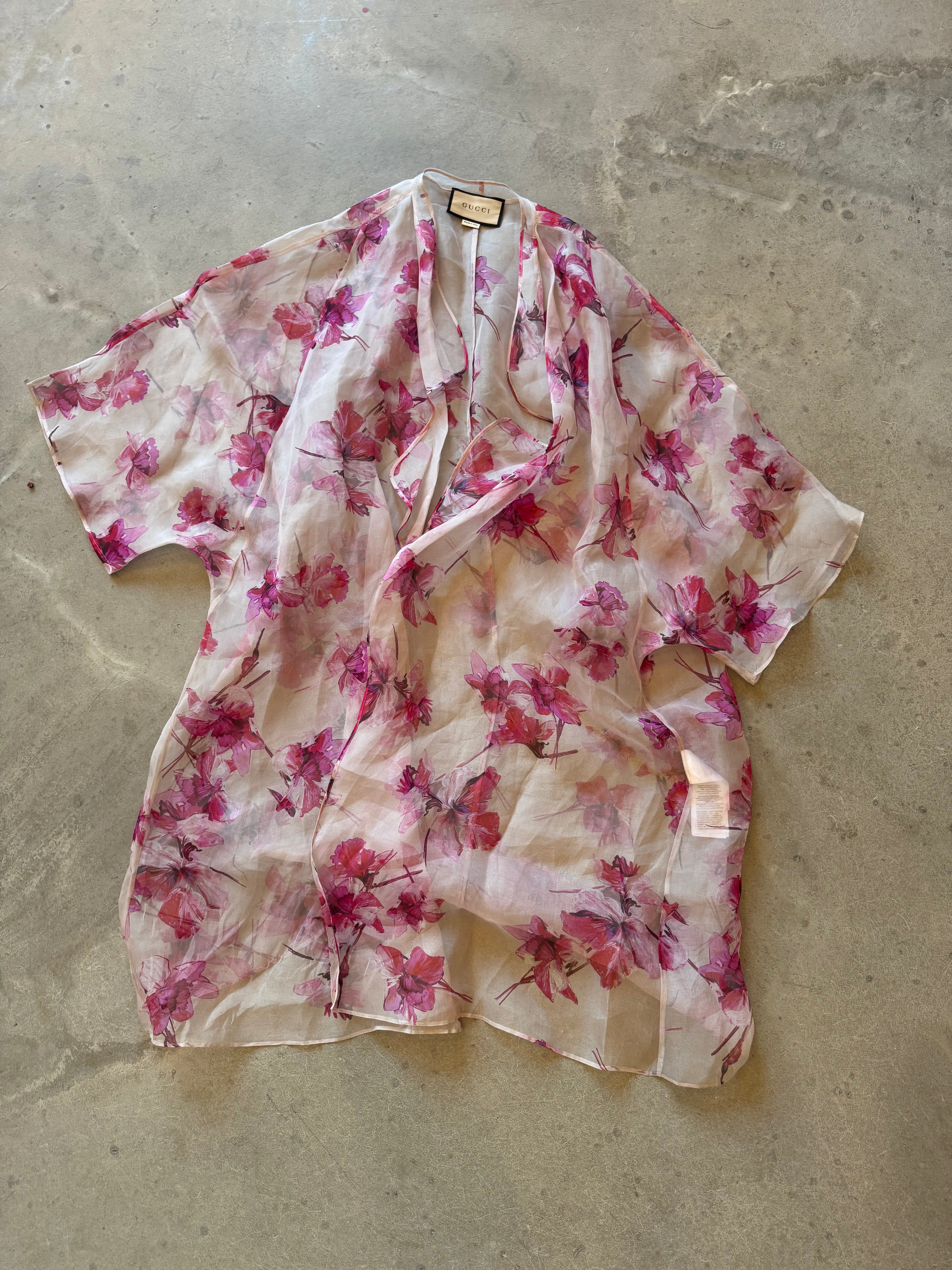 Chiffon Floral Jacket