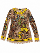 Floral Embellished Top