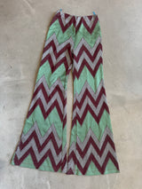 Zig Zag Flare Pants