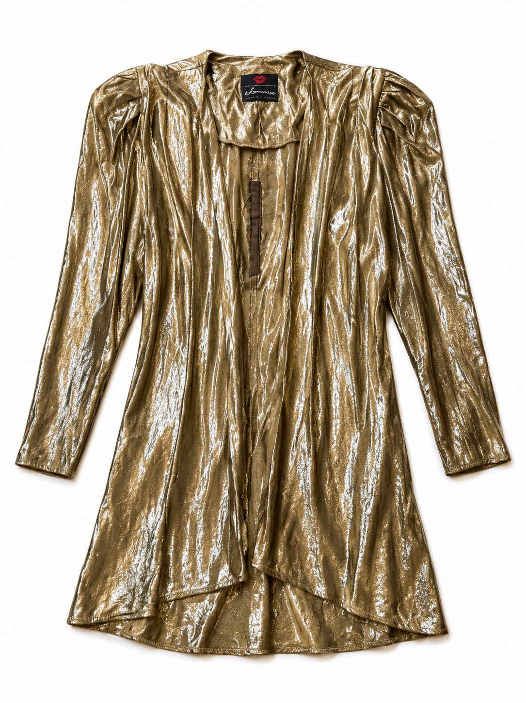 Metallic Gold jacket/top