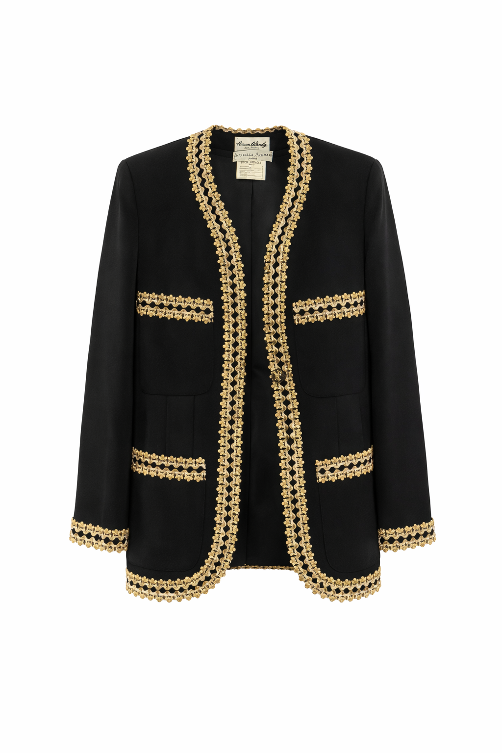 Vintage Blazer with Gold Lining