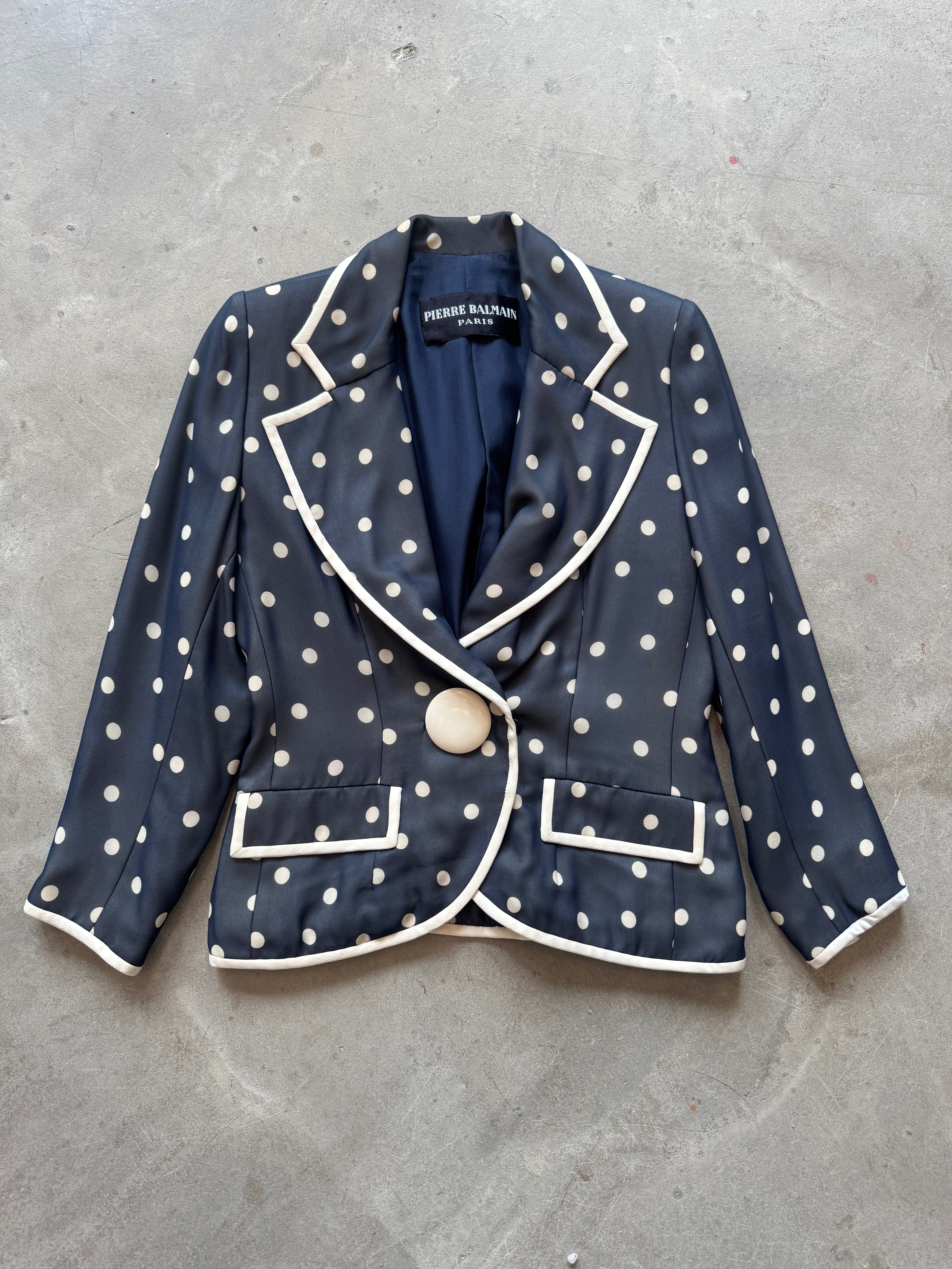 Vintage Polka Dot Jacket