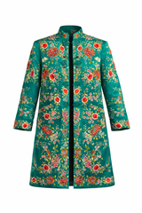 Silk Embroidered Jacket