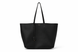 Shopping Large Leather Tote - Dark Green
