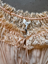 Lace and Silk Blouse
