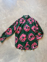 Tie Dye Silk Shirt